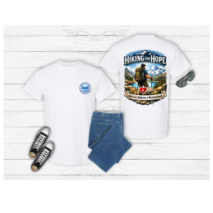 White Short Sleeve T-Shirt – Blues HFH Design