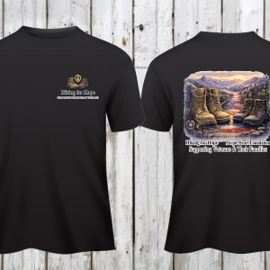 HFH - PHF STEP FOR BRAVE BLACK T SHIRT