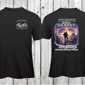 HFH - PHF STRENGTH THRU SACRIFICE BLACK SHIRT